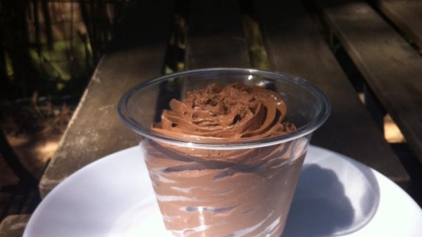 Dessert mousse au chocolat